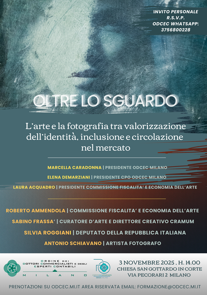 OLTRE LO SGUARDO 3 NOVEMBRE 2025 OLTRE LO SGUARDO 3 NOVEMBRE 2025