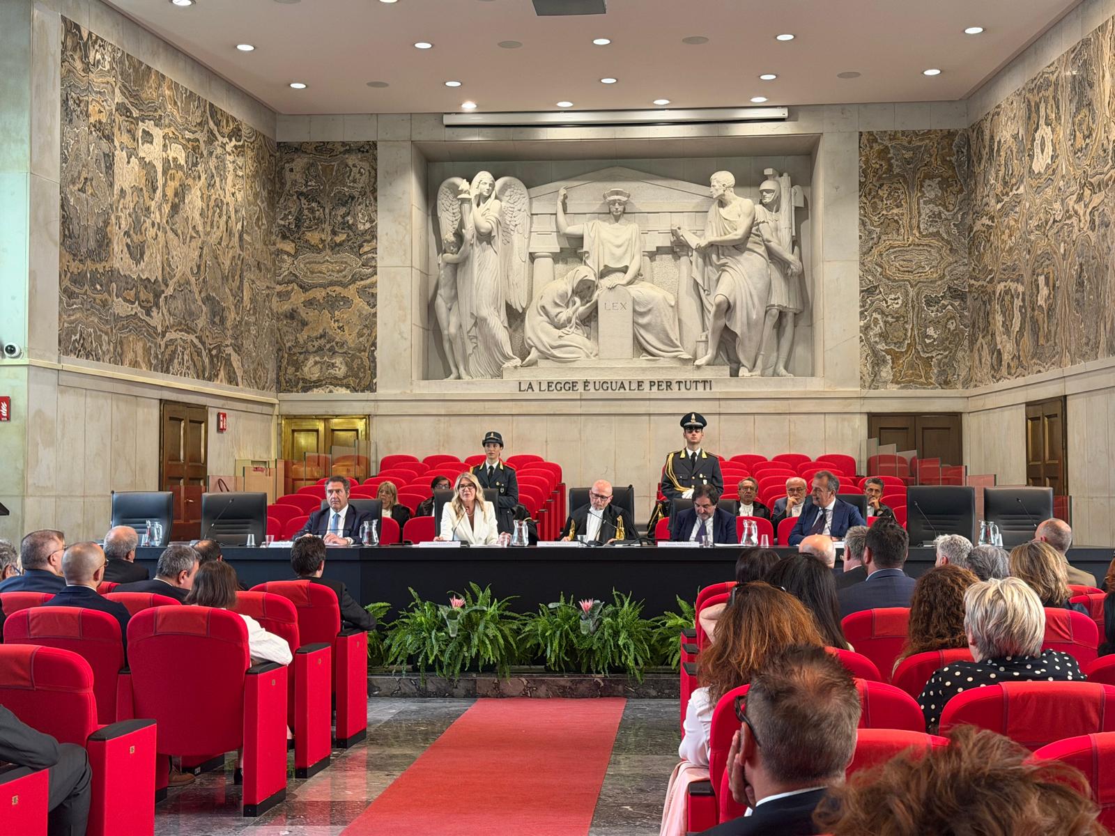 Innaugurazione Anno Giudiziario Tributario - Intervista al Presidente  Edoardo Ginevra