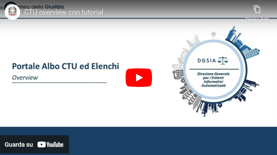 Le iscrizione agli Albi CTU e Periti